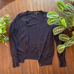 Black Y2K cardigan small
